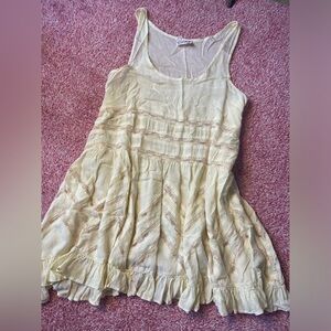 Free people long lace flowy tank